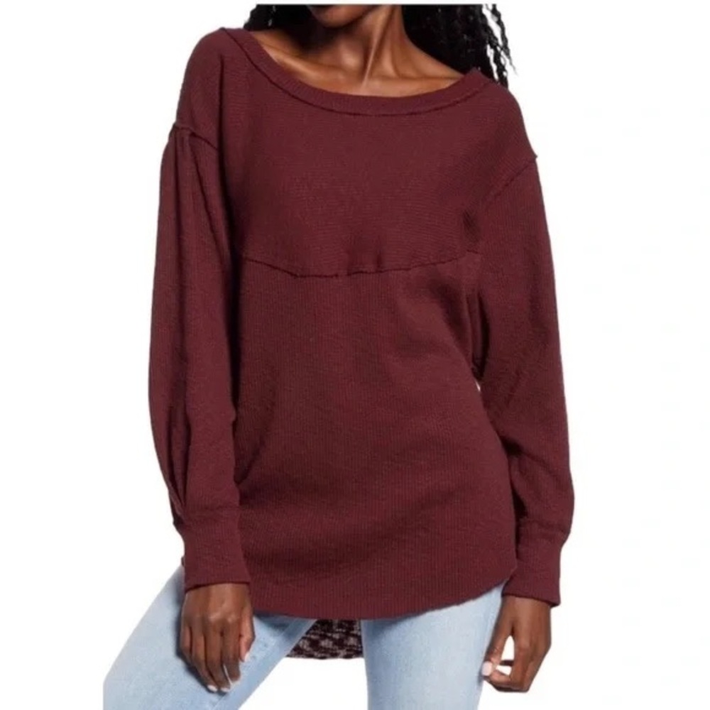 Free People We the Free OG Thermal Long Sleeve Top